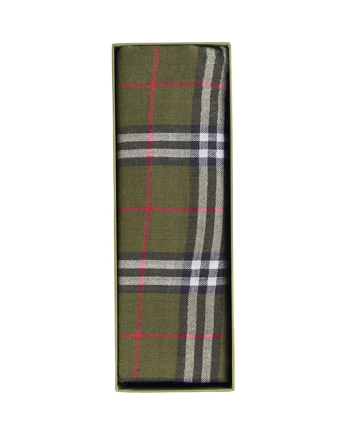 Gift Set of Exclusive Woollen Check Stole for Him