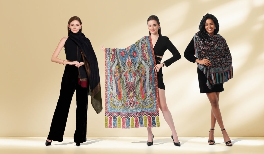 10 Stylish Ways to Wear a Kalamkari Shawl