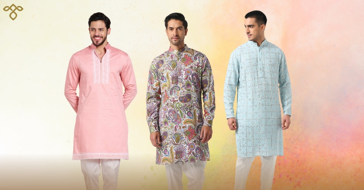 How to Style Men's Kurta Pajama for Holi 2025