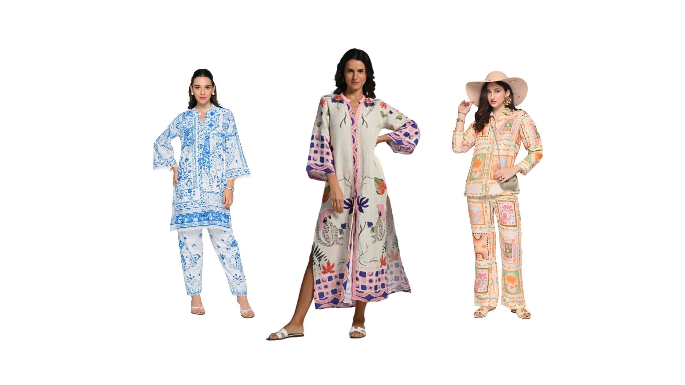 Summer Outfits for Women: 7 Elegant Ethnic Looks for Hot Weather