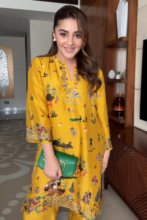 ISHA MULTANI Basant Darbar Kurta Set