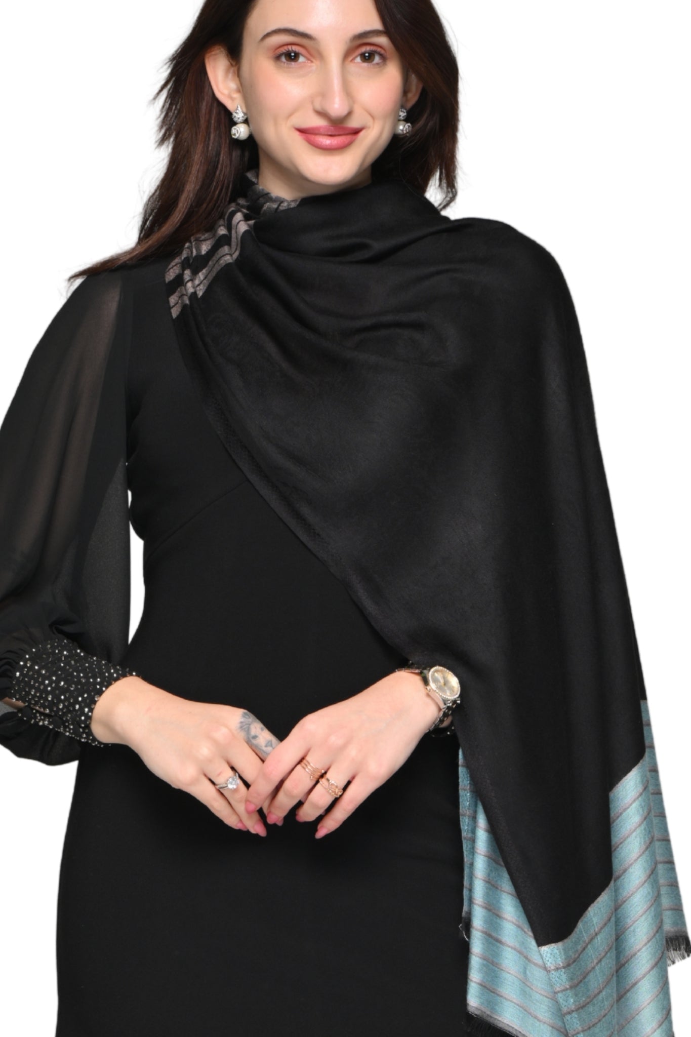 Taroob Supreme Silk Jamawar Stole