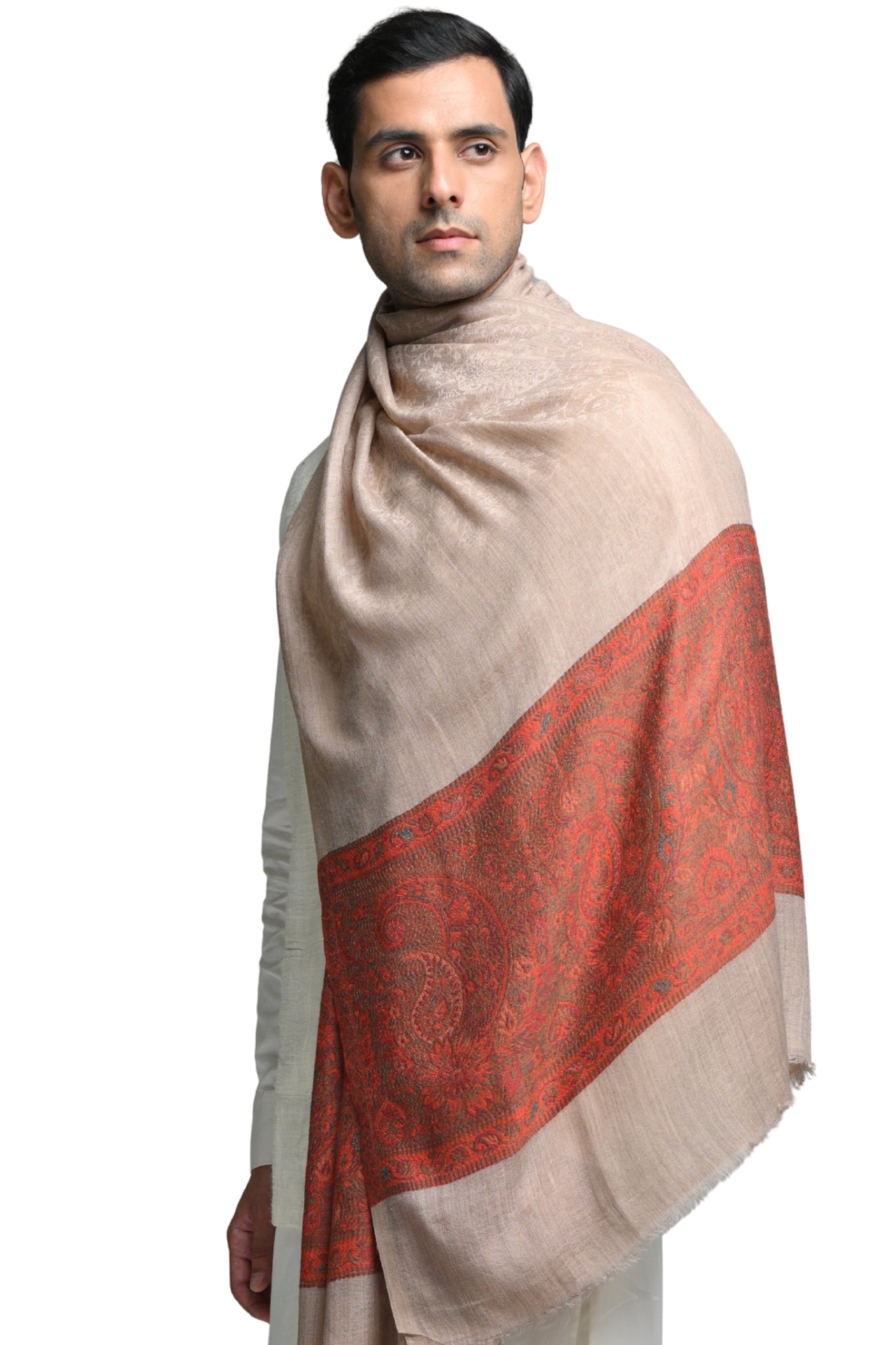 Taroob Wool Rich Kashmiri Stole