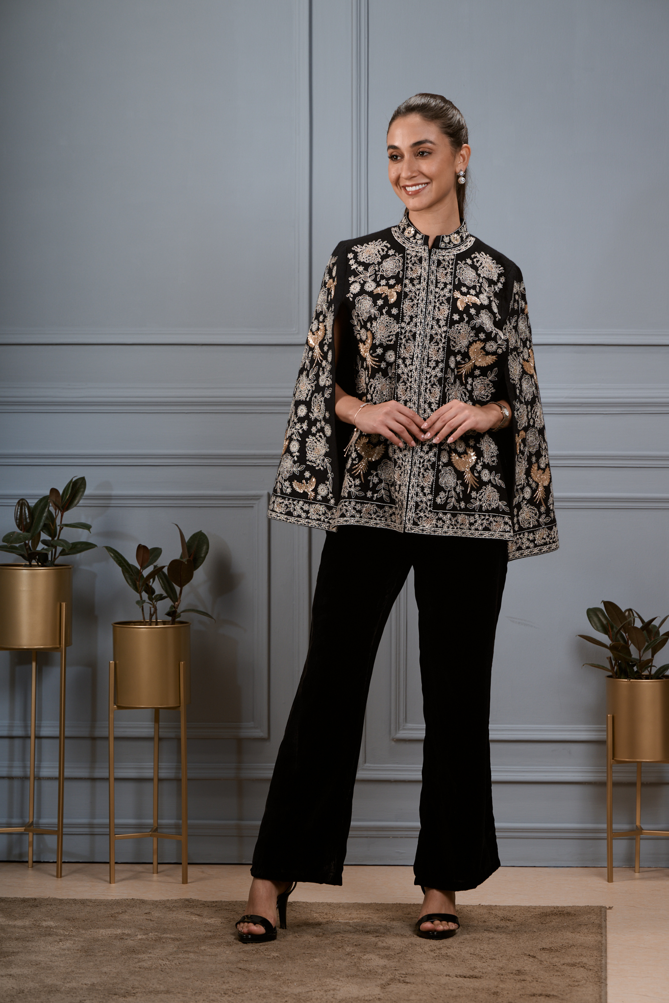 Taroob Handcrafted Masterpiece Couture Cape