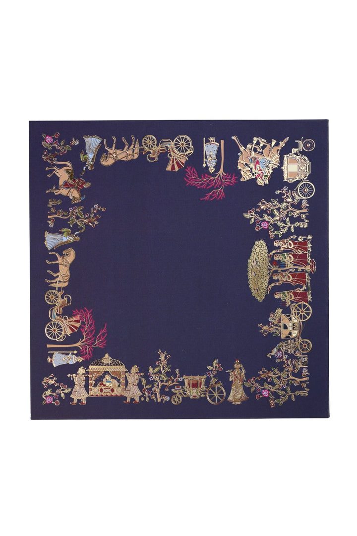 Taroob Gift Set of Royal Mughal Darbar Wool Kaani Shawl for Him or Her ( Unisex Shawl )