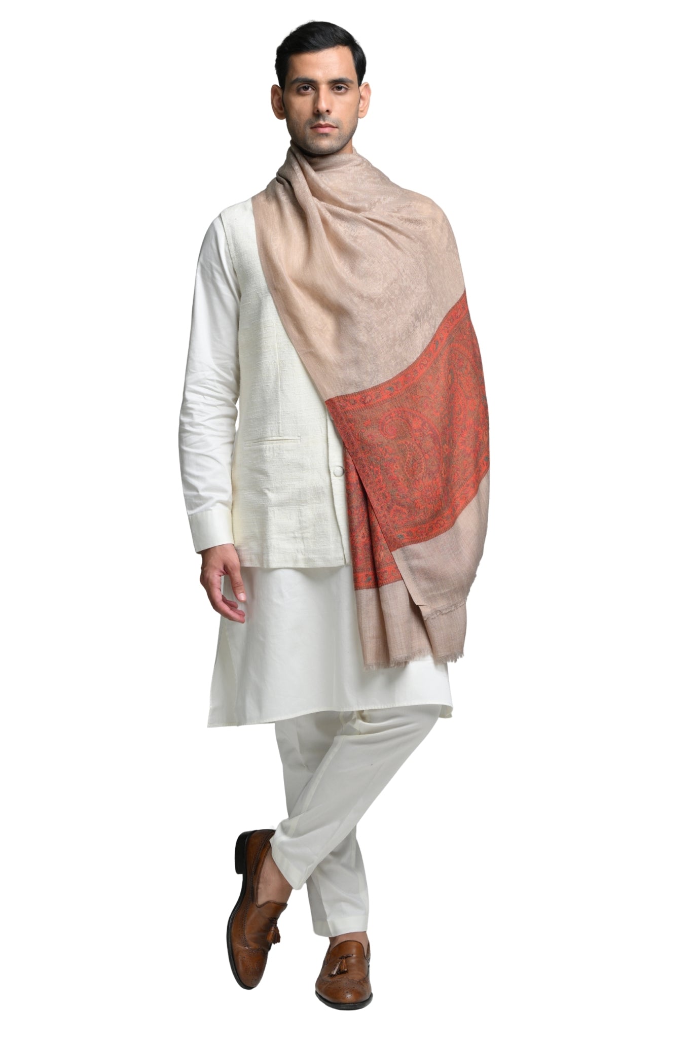Taroob Wool Rich Kashmiri Stole