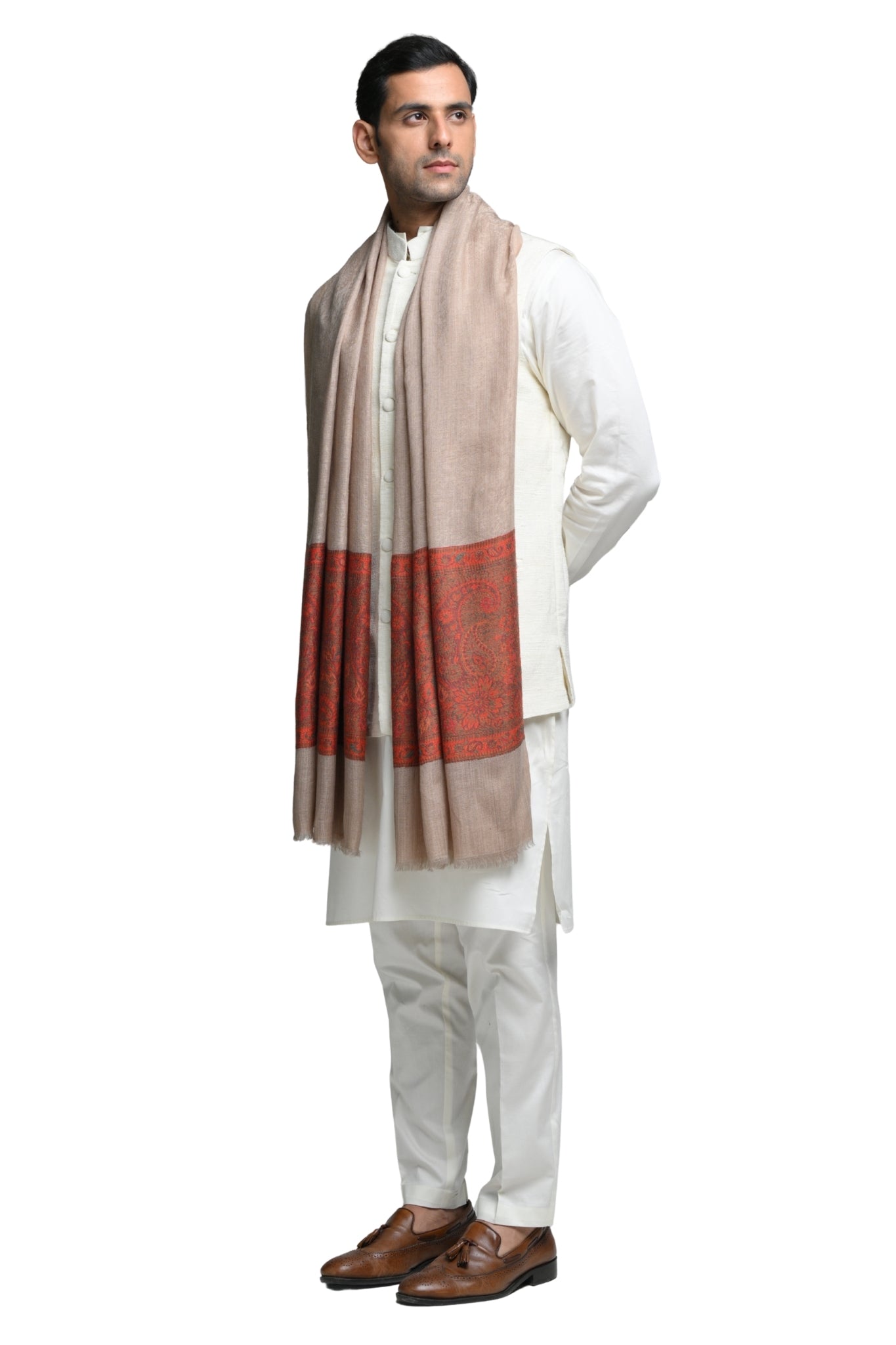 Taroob Wool Rich Kashmiri Stole