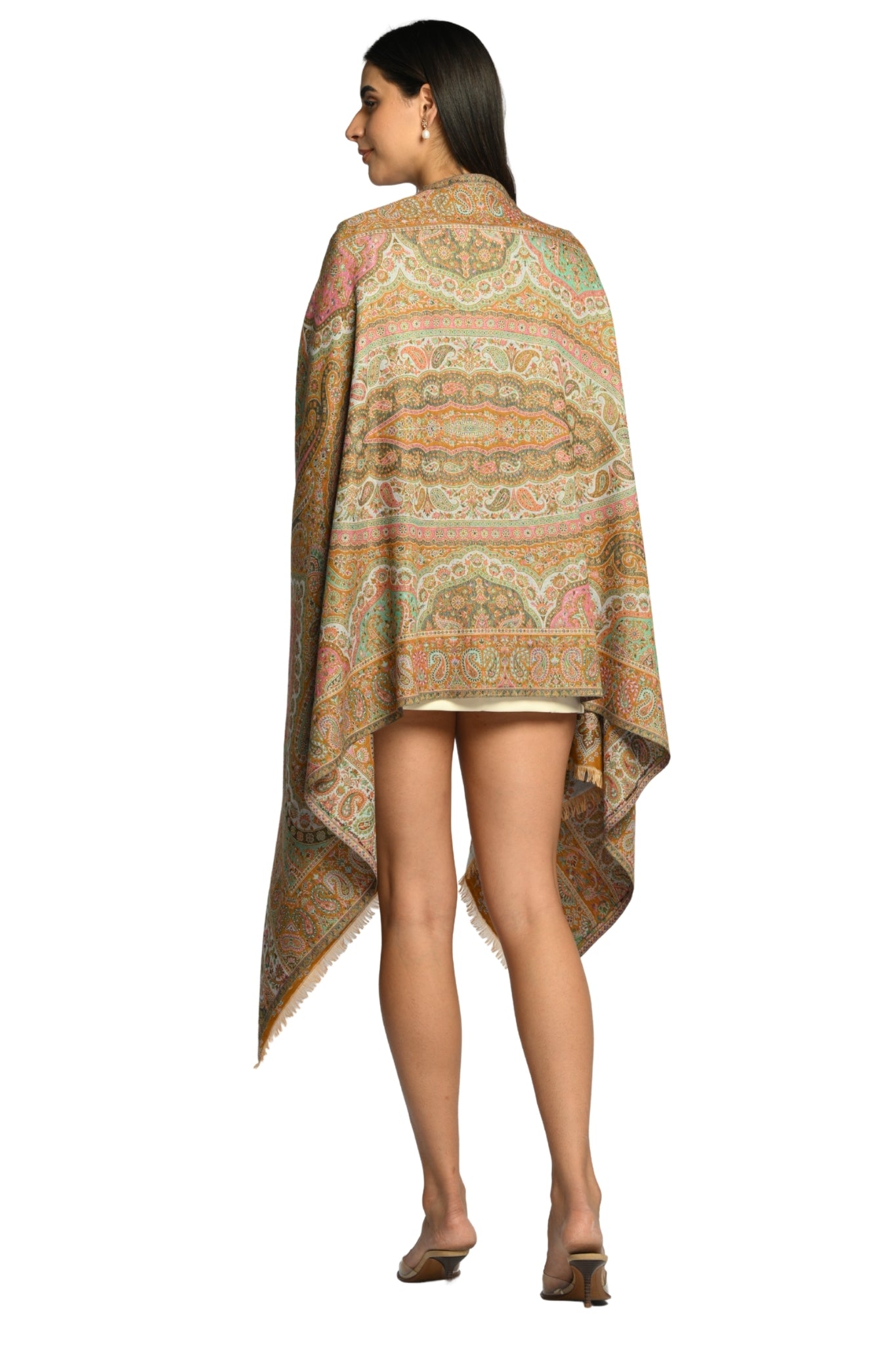 Taroob Timeless Kashmiri Authentic  Jamawar Stole