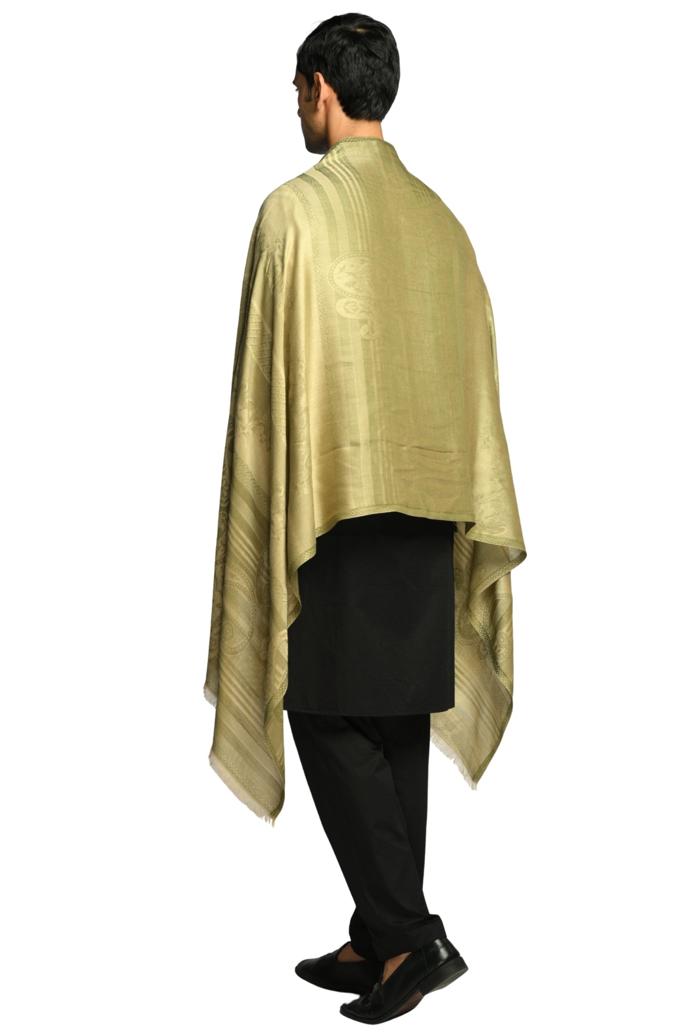 Taroob Signature Jamawar Silk Stole