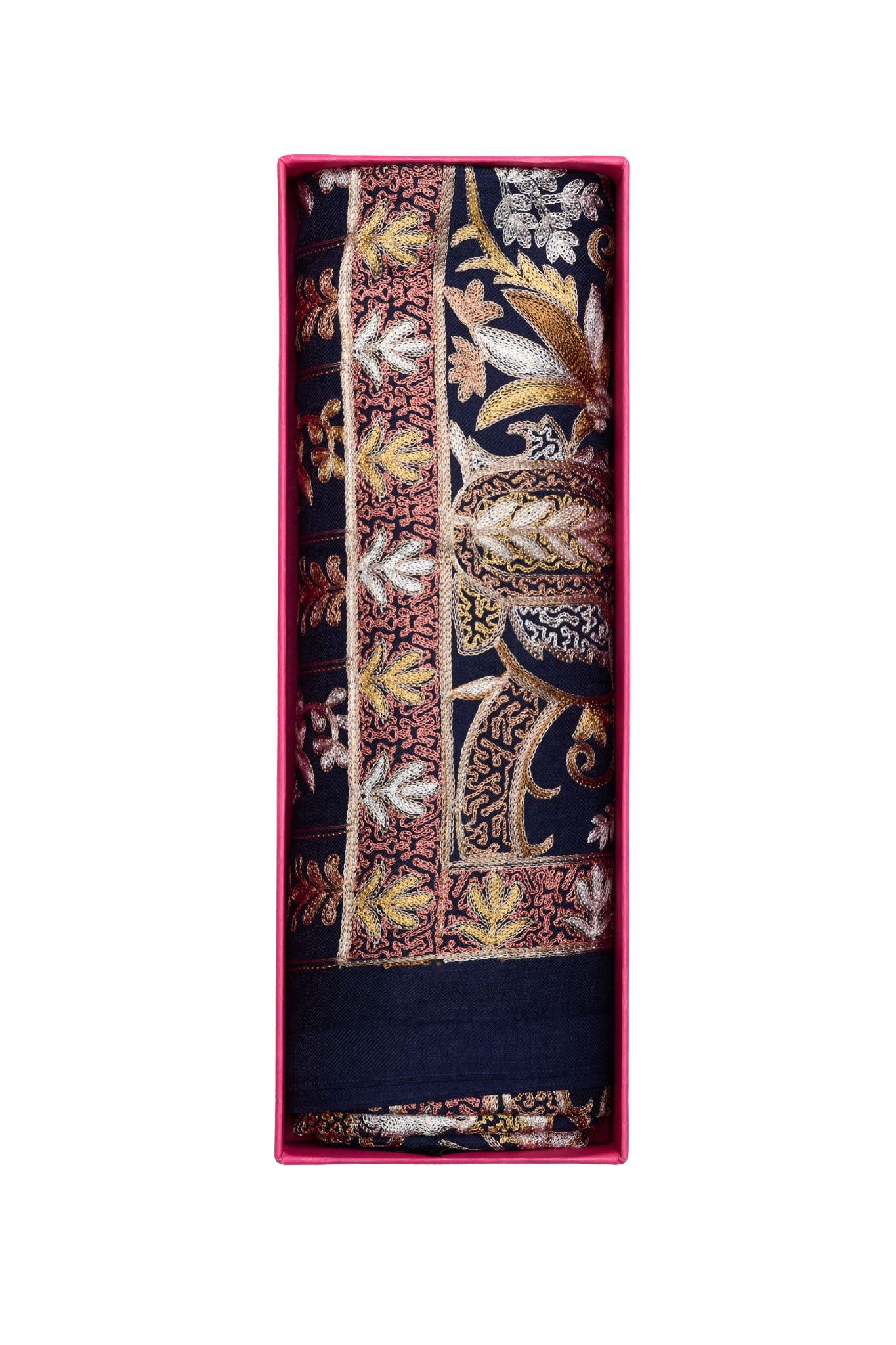 Taroob Gift Set of Embroidered Wool Silk Stole for Him or Her ( Unisex Stole )