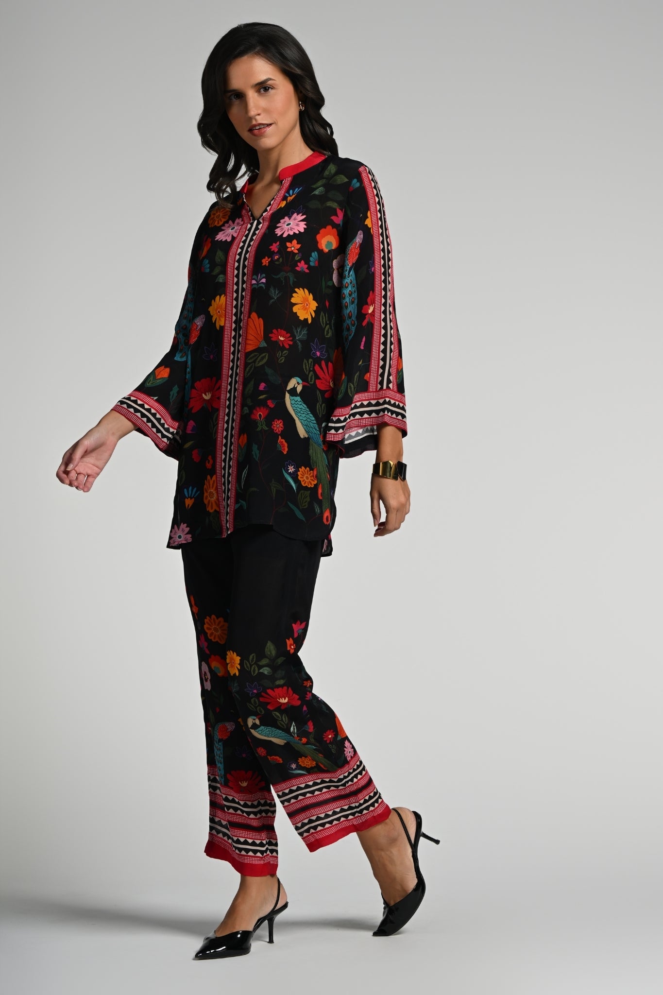Bageecha Tunic Set – Women's Coords & Shirts – View 5 | Taroob