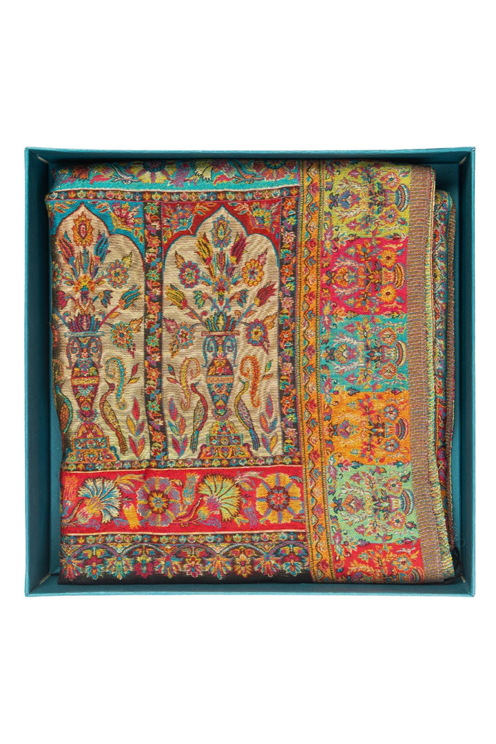 Taroob Gift Set of Unisex Silk Dupatta  Stole for Him or Her