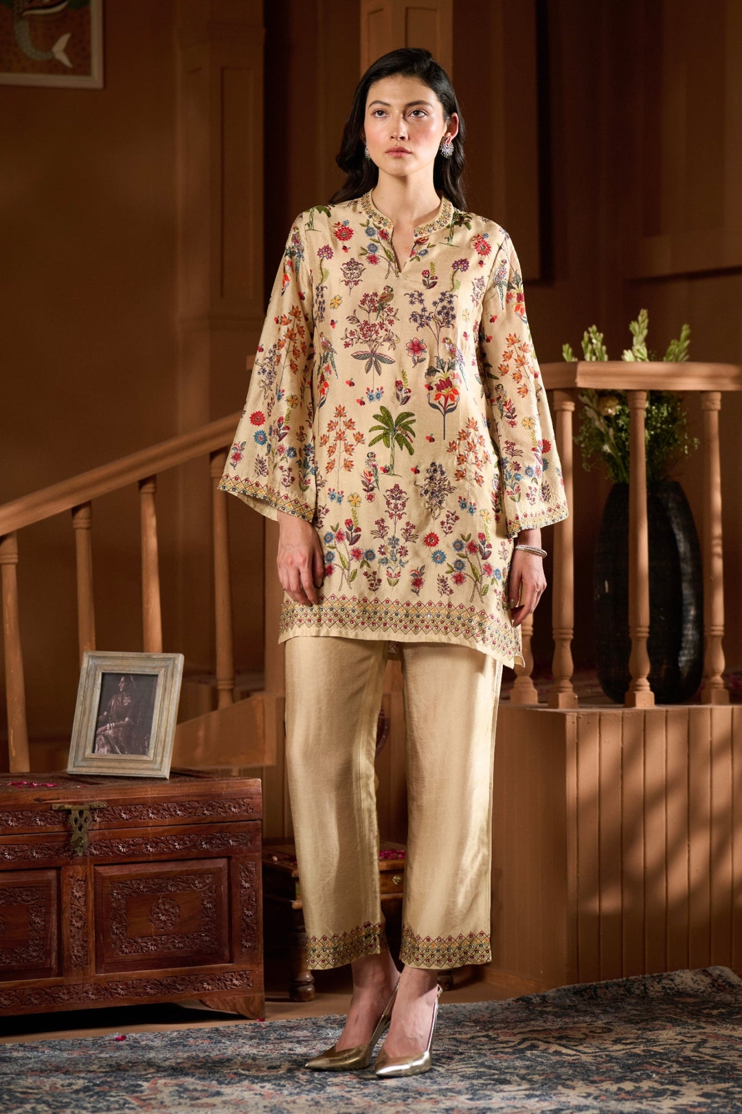 Taroob Gulsitar Embroidered Co-ord Set