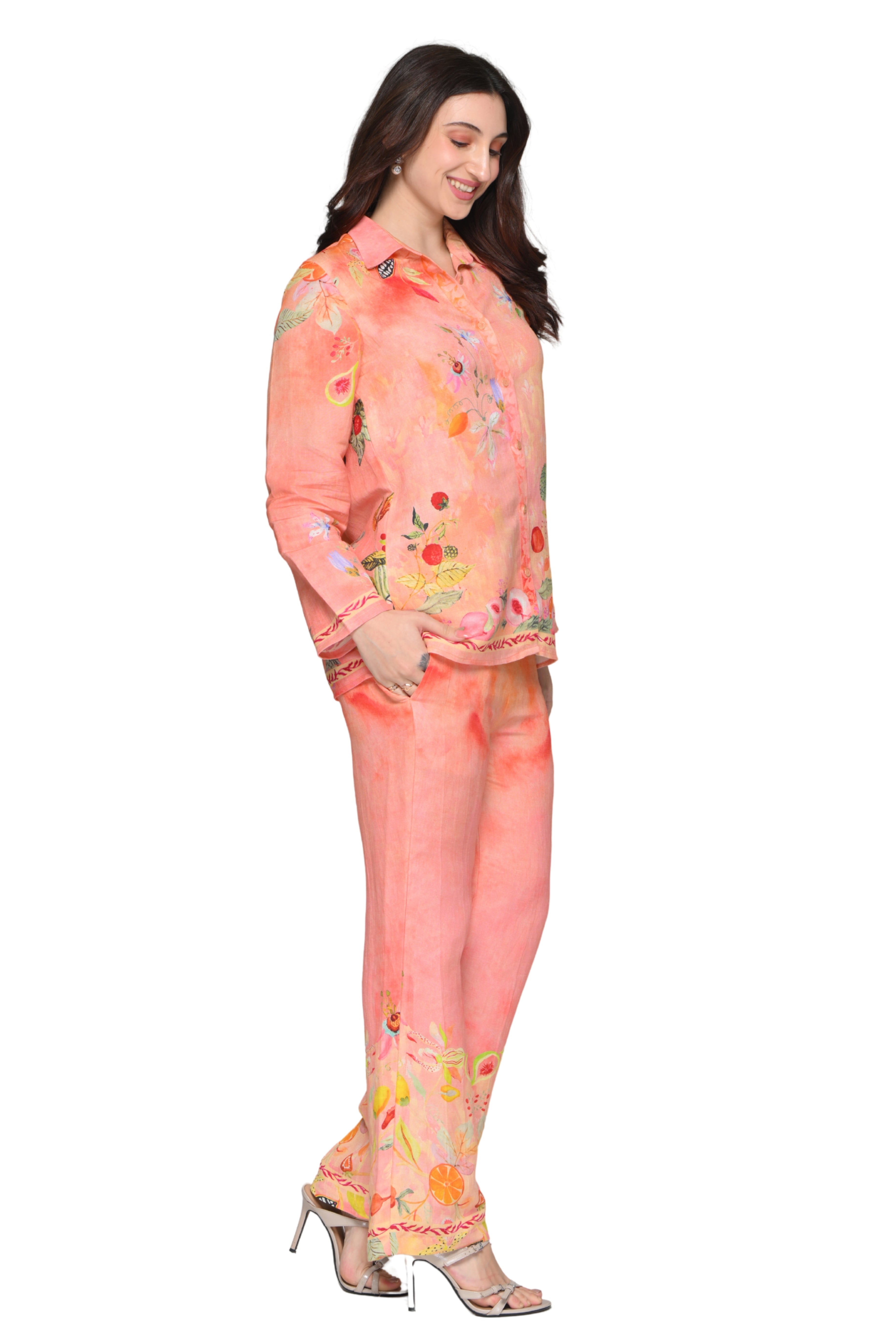 Taroob Citrus Orchard Co-ord Set