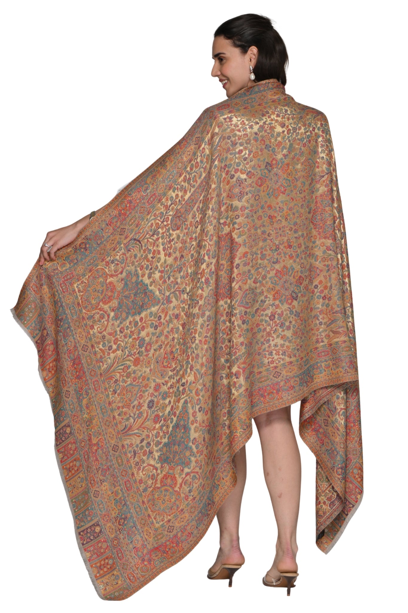 Taroob Maharaj Darbar Resham Shawl