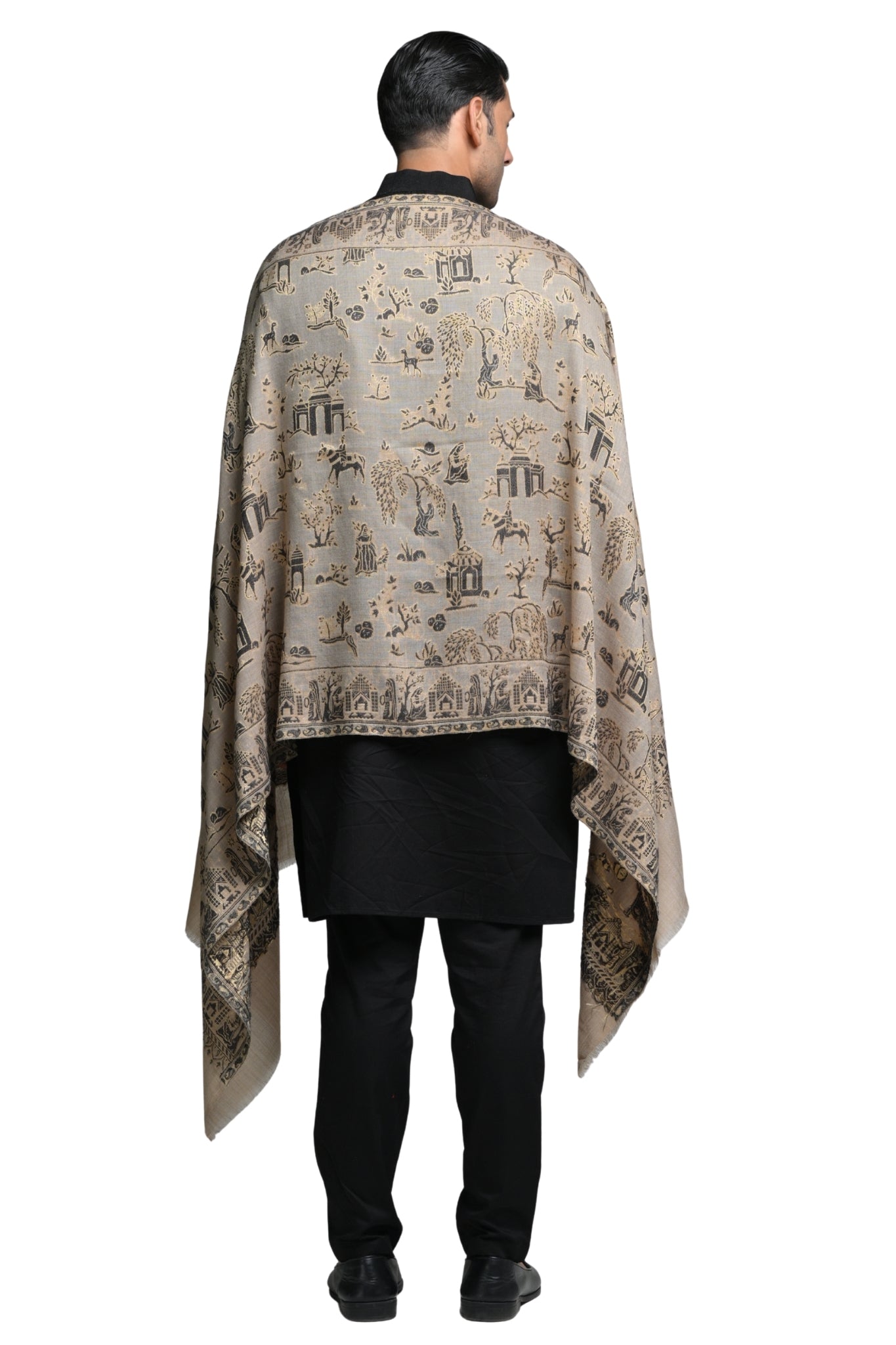 Taroob Mughal Heritage Kaani Stole