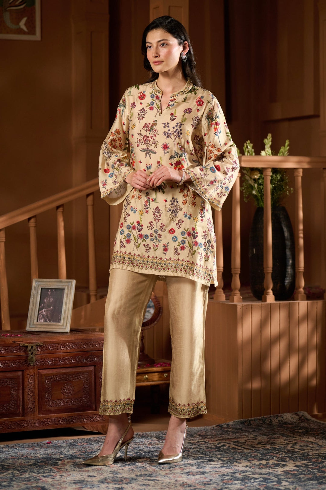 Taroob Gulsitar Embroidered Co-ord Set