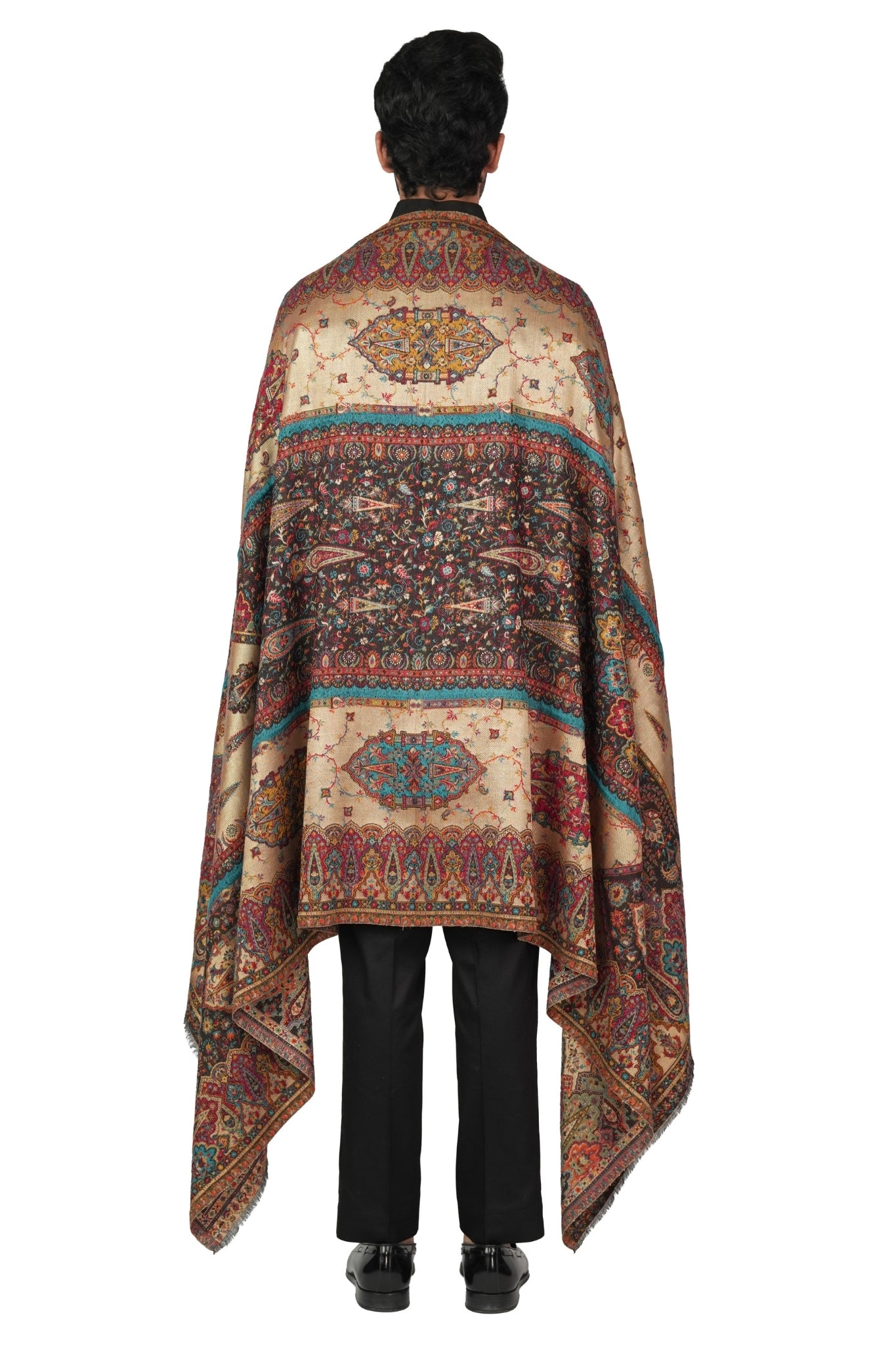 Taroob Royal Resham Kashmiri Shawl