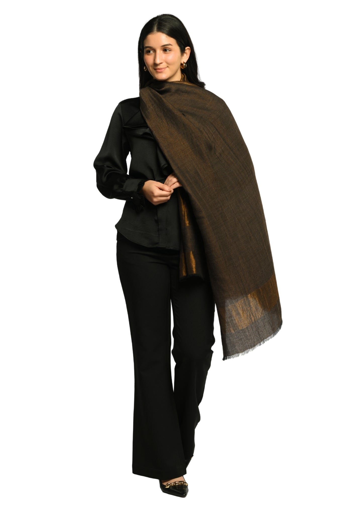 Taroob Wool Glimmer Stole