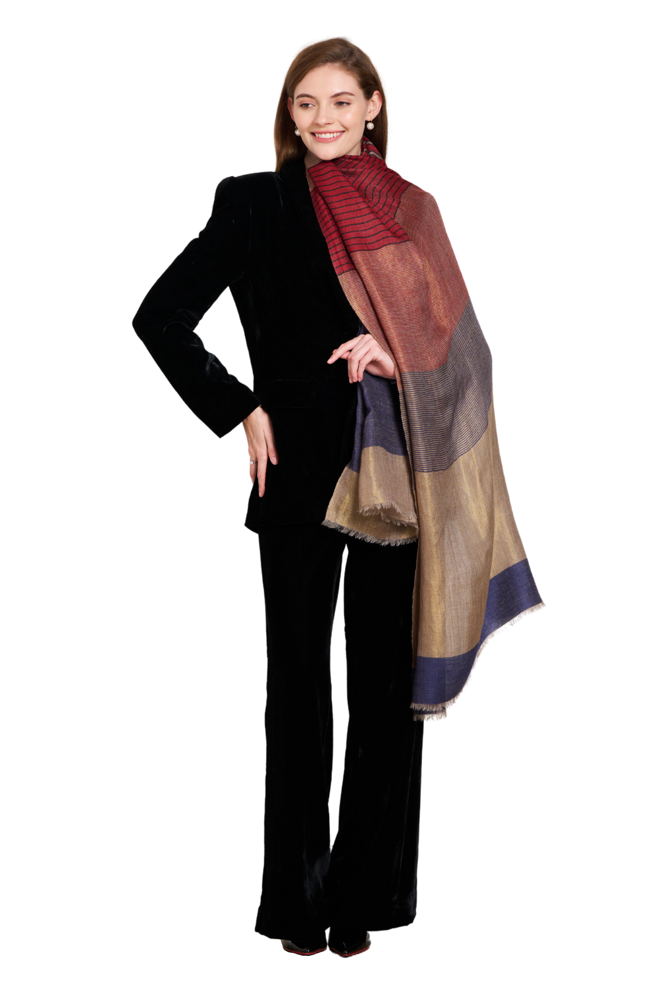 Taroob Fine Wool Moonlight Stole