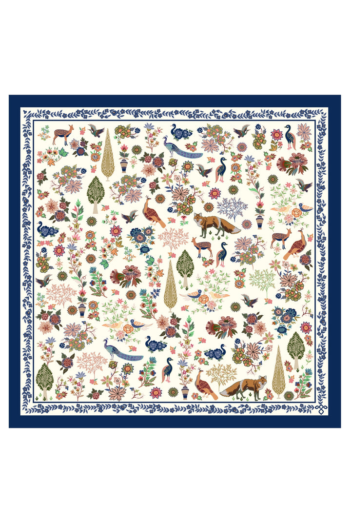 Taroob Silk Linen Safari Pocket Square