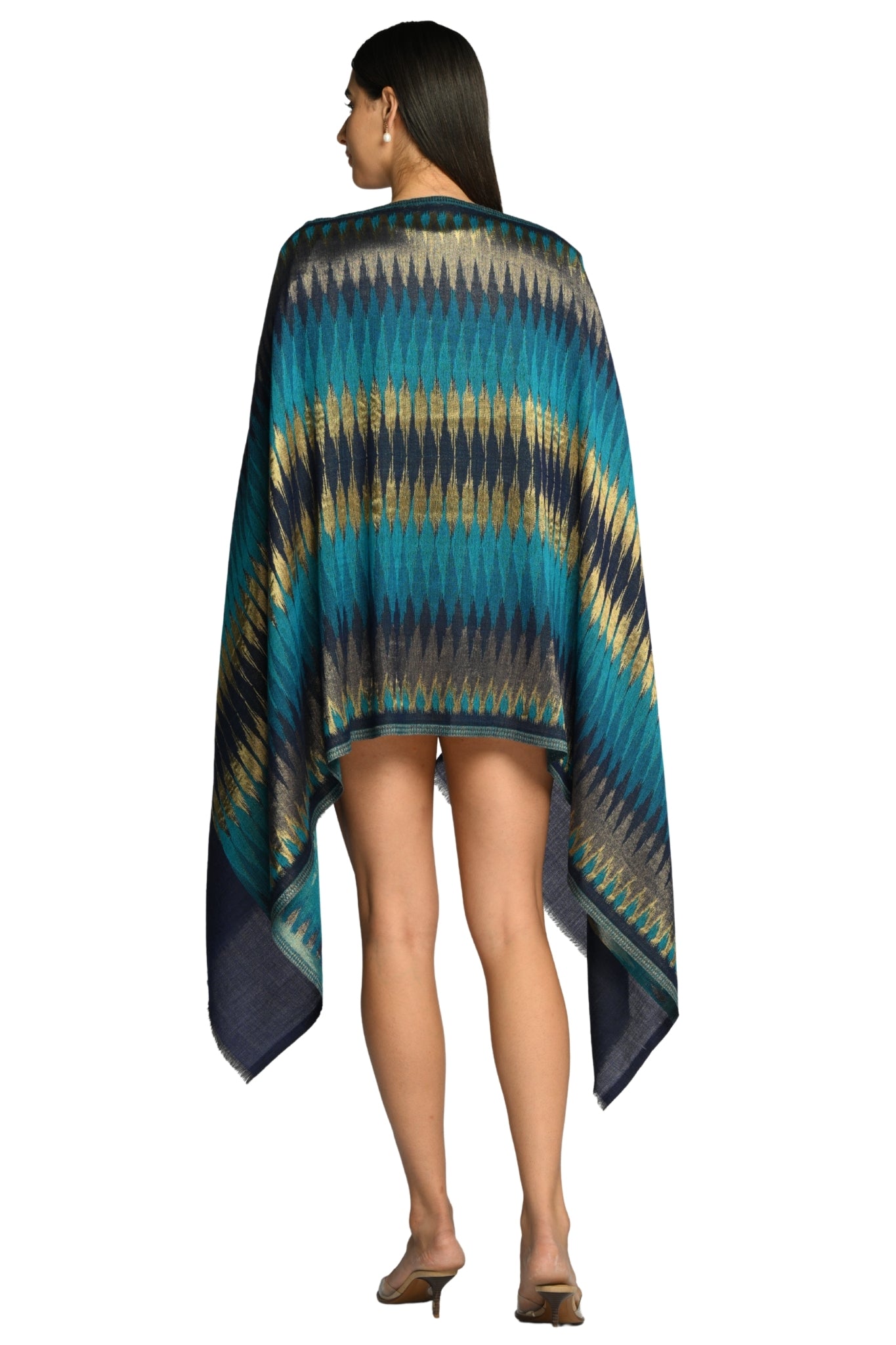 Taroob Resham Ikat Stole