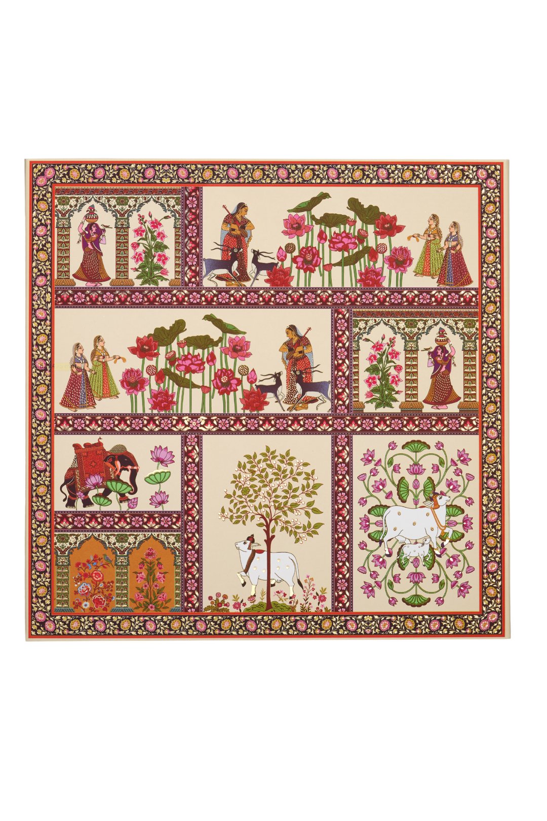 Taroob Gift Set of Unisex Wool Silk Kaani Stole for Him or Her