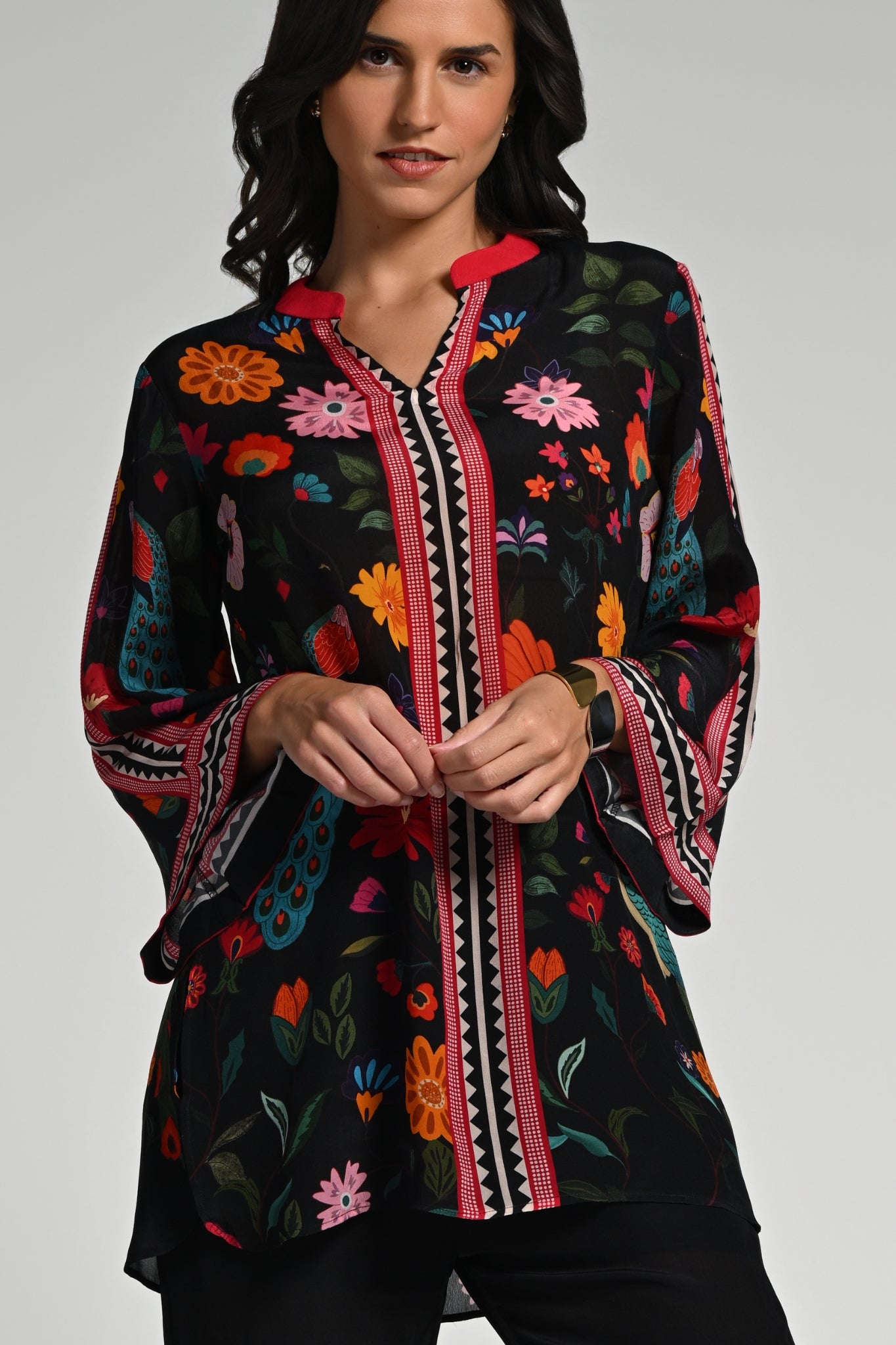 Bageecha Tunic Set – Women's Coords & Shirts – View 7 | Taroob