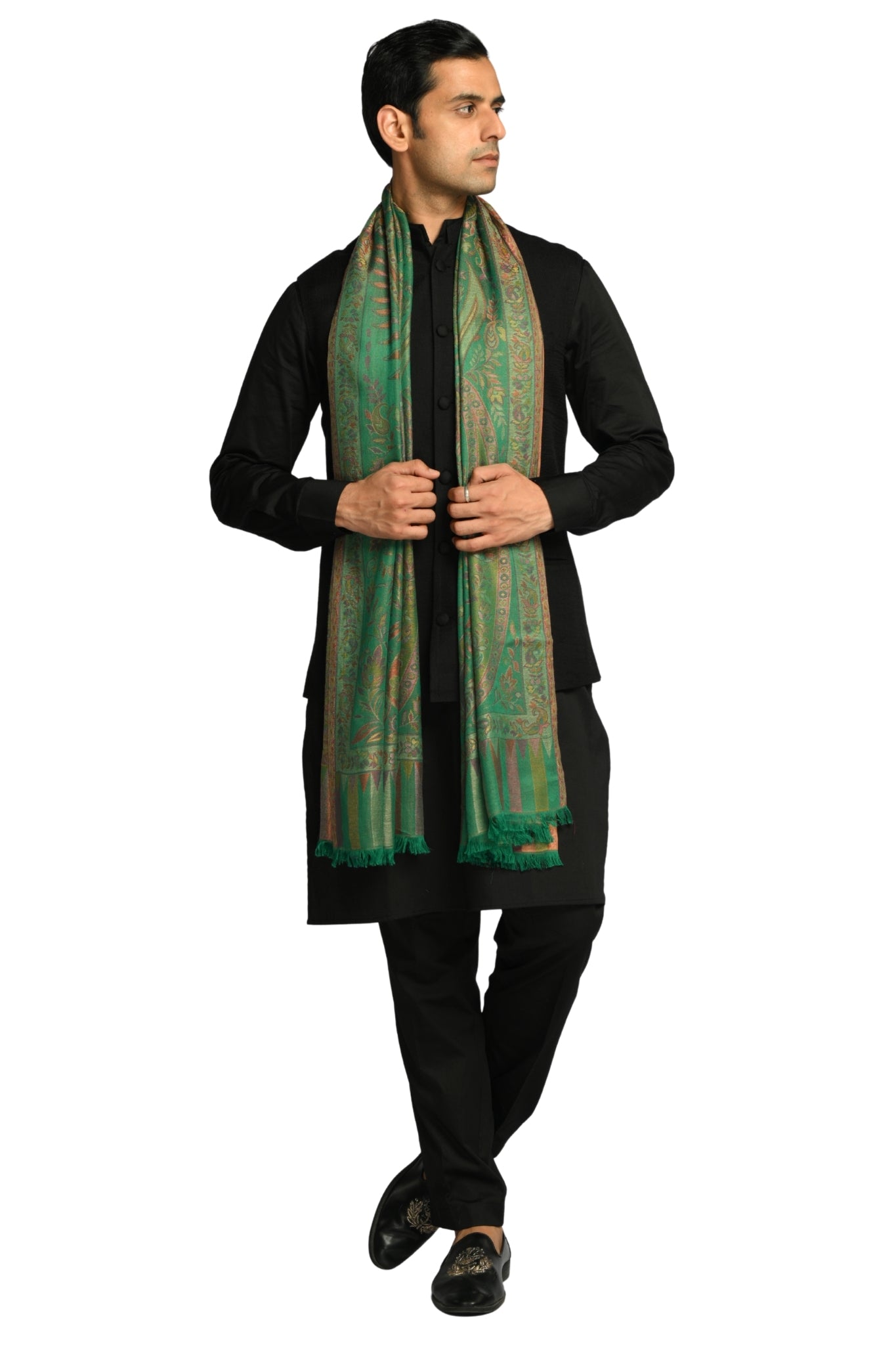 Taroob Silk Noor Jamawar Stole