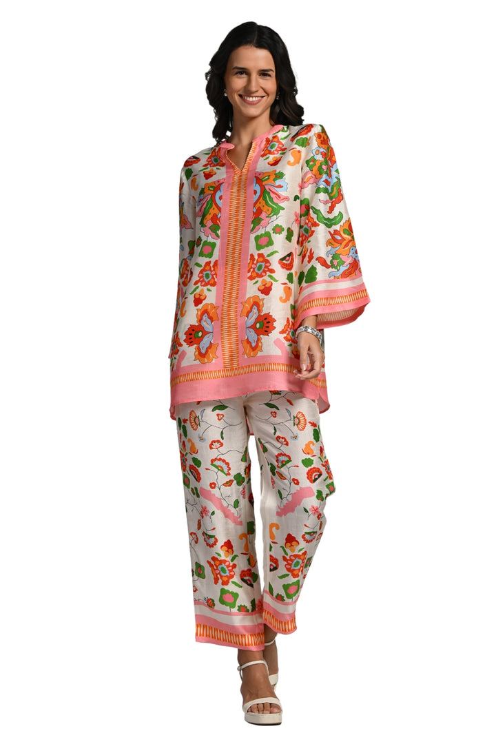Taroob Floral Utopia Tunic Set