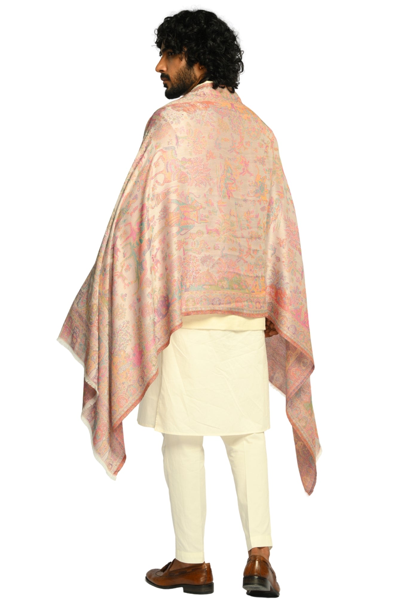 Taroob Silk Meher Darbar Jamawar Stole
