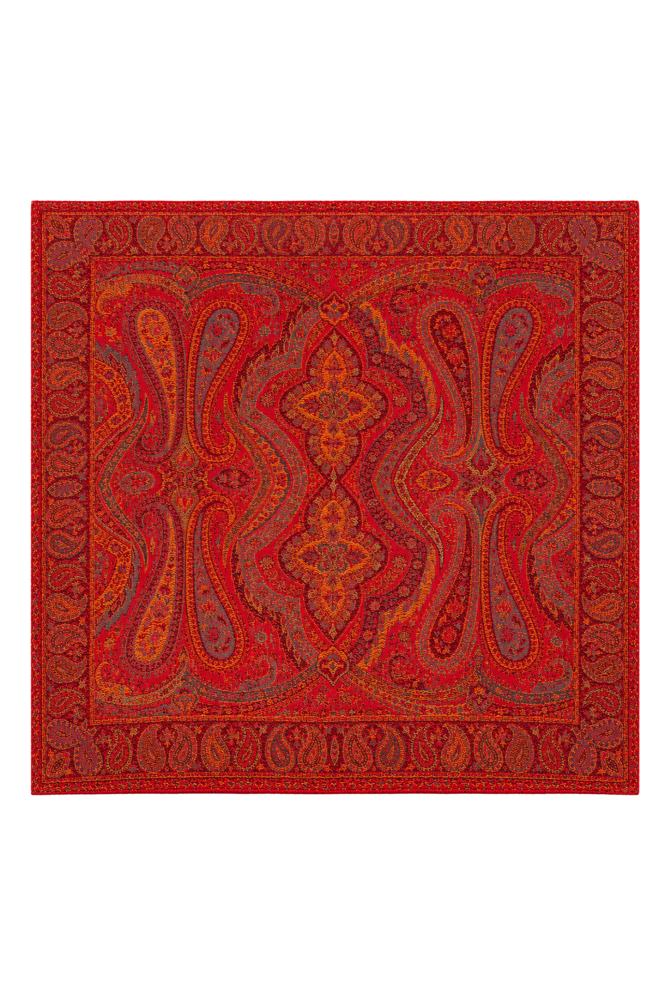 Taroob Gift Set of Silk Jamawar Stole & Pocket Square