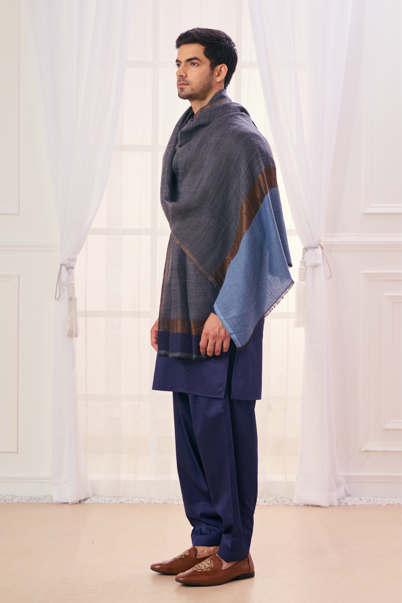 Taroob Fine Wool Moonlight Stole