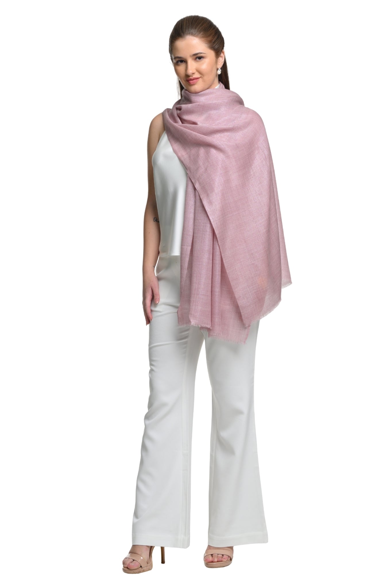 Taroob Soft Merino Wool Shimmer Stole