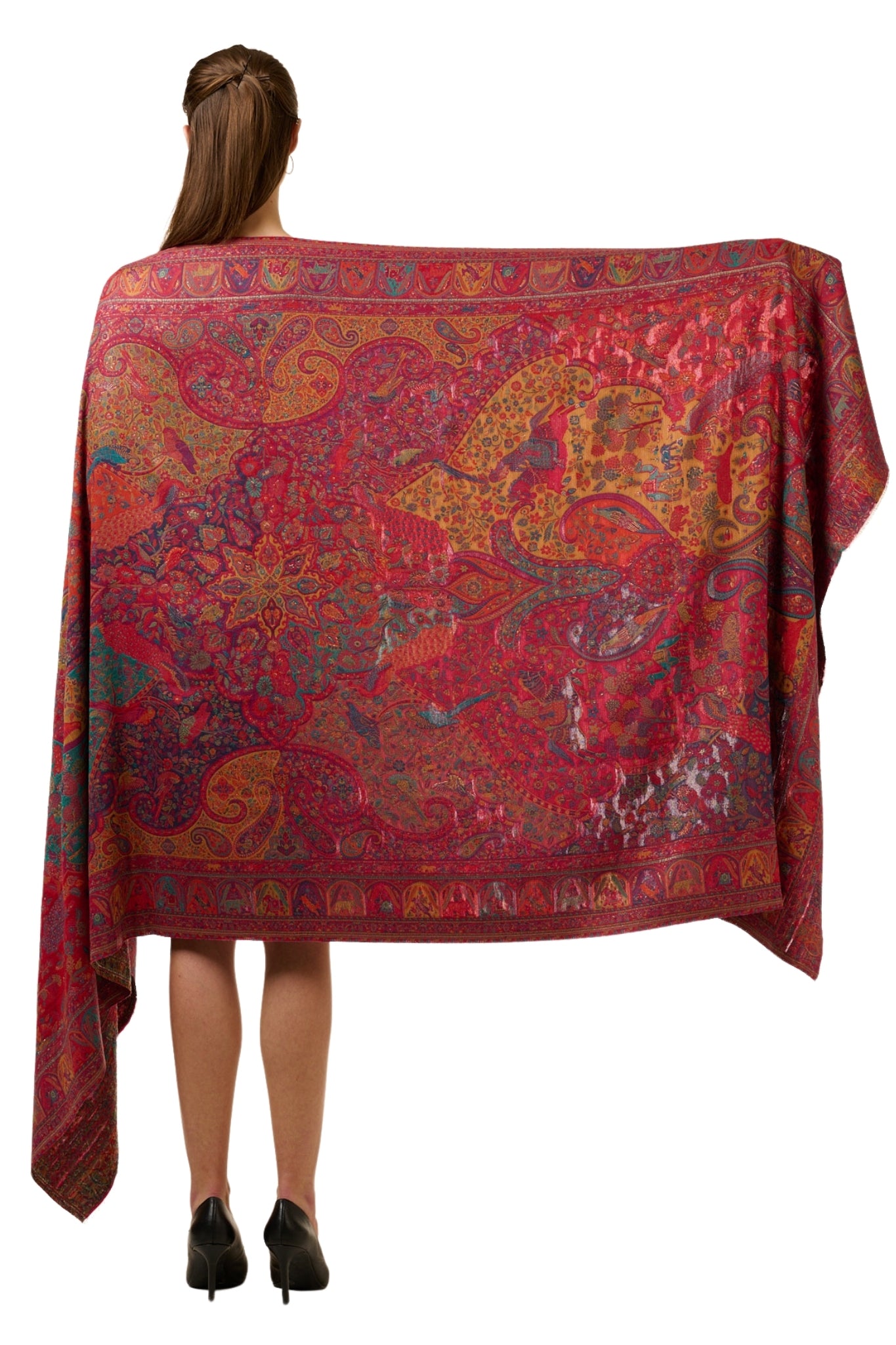 Taroob Raj-Shikara Kashmiri Kaani Shawl