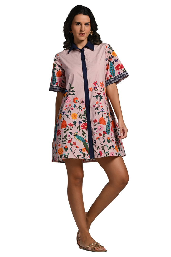 Taroob Bageecha Cotton Dress