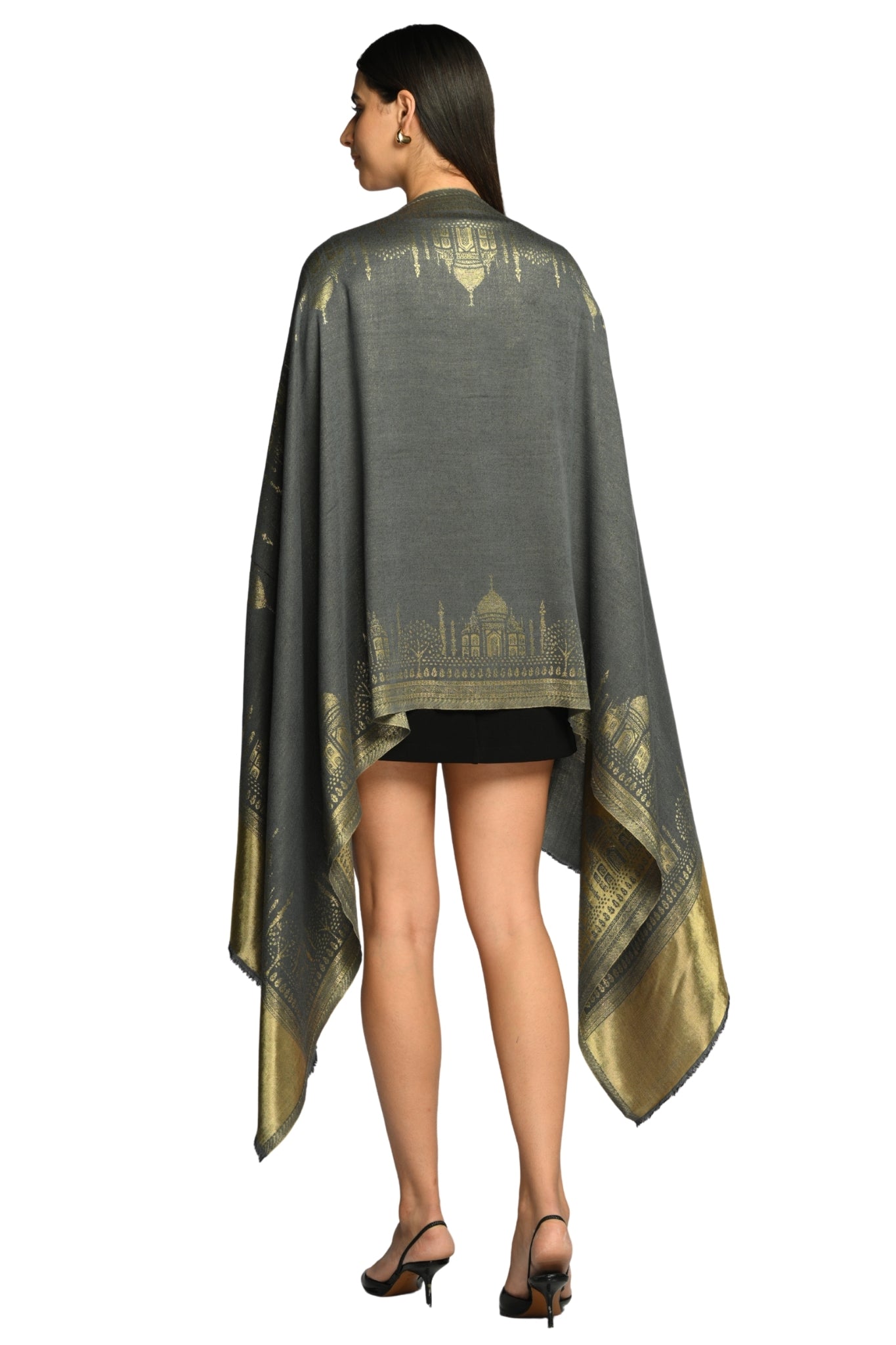 Taroob Taj Noor Resham Stole