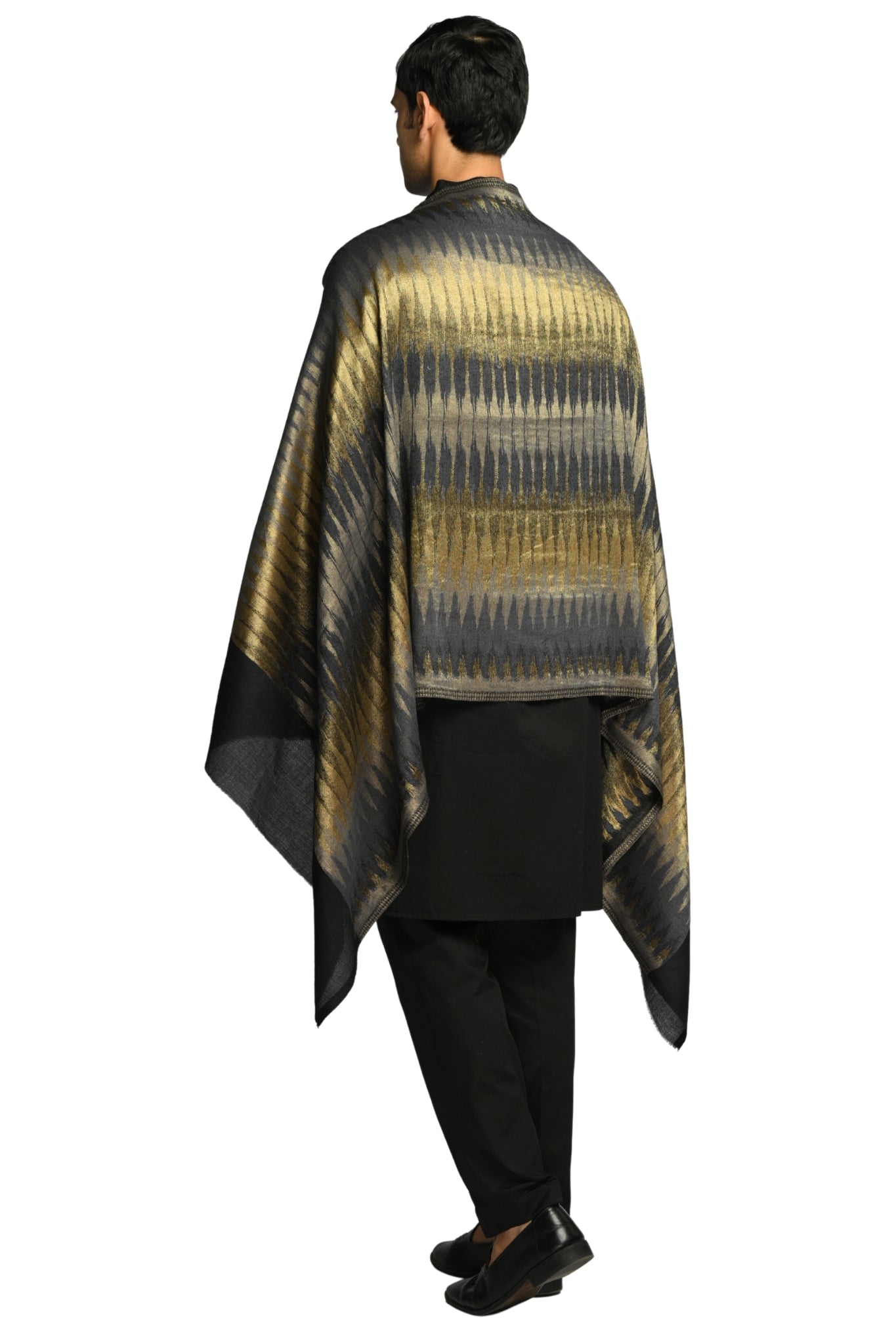 Taroob Resham Ikat Stole