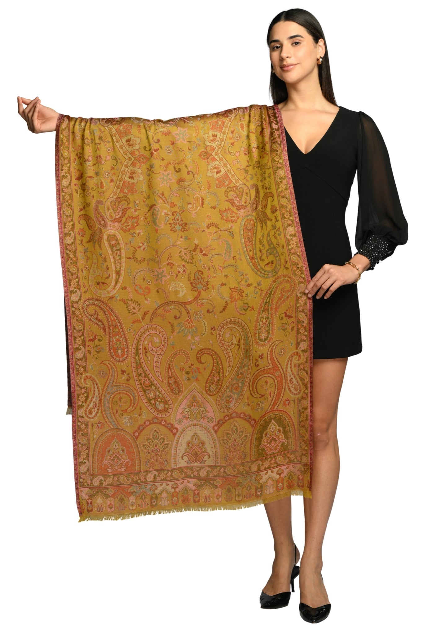 Taroob Silk Shahi Jamawar Stole