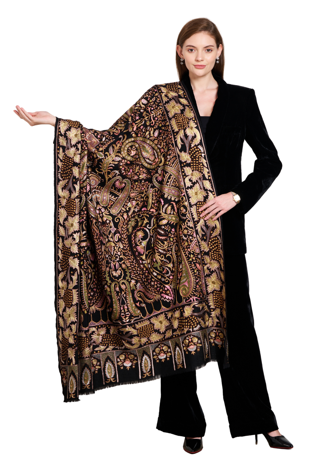 Women's Silk Cashmere Pashmina Scarf Shawl In Nigeria | Ubuy - Foto 2