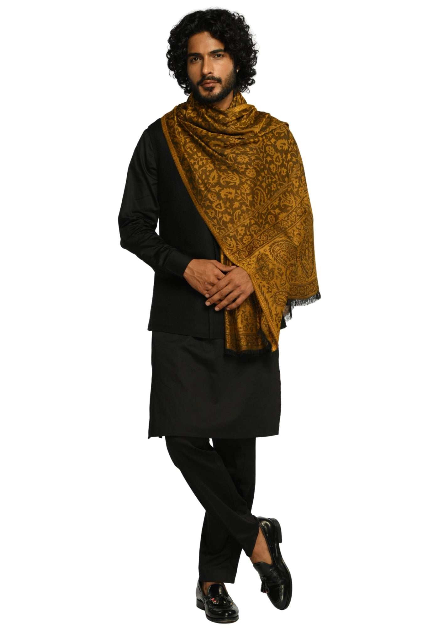 Taroob Heritage Silk Modal Jamawar Stole