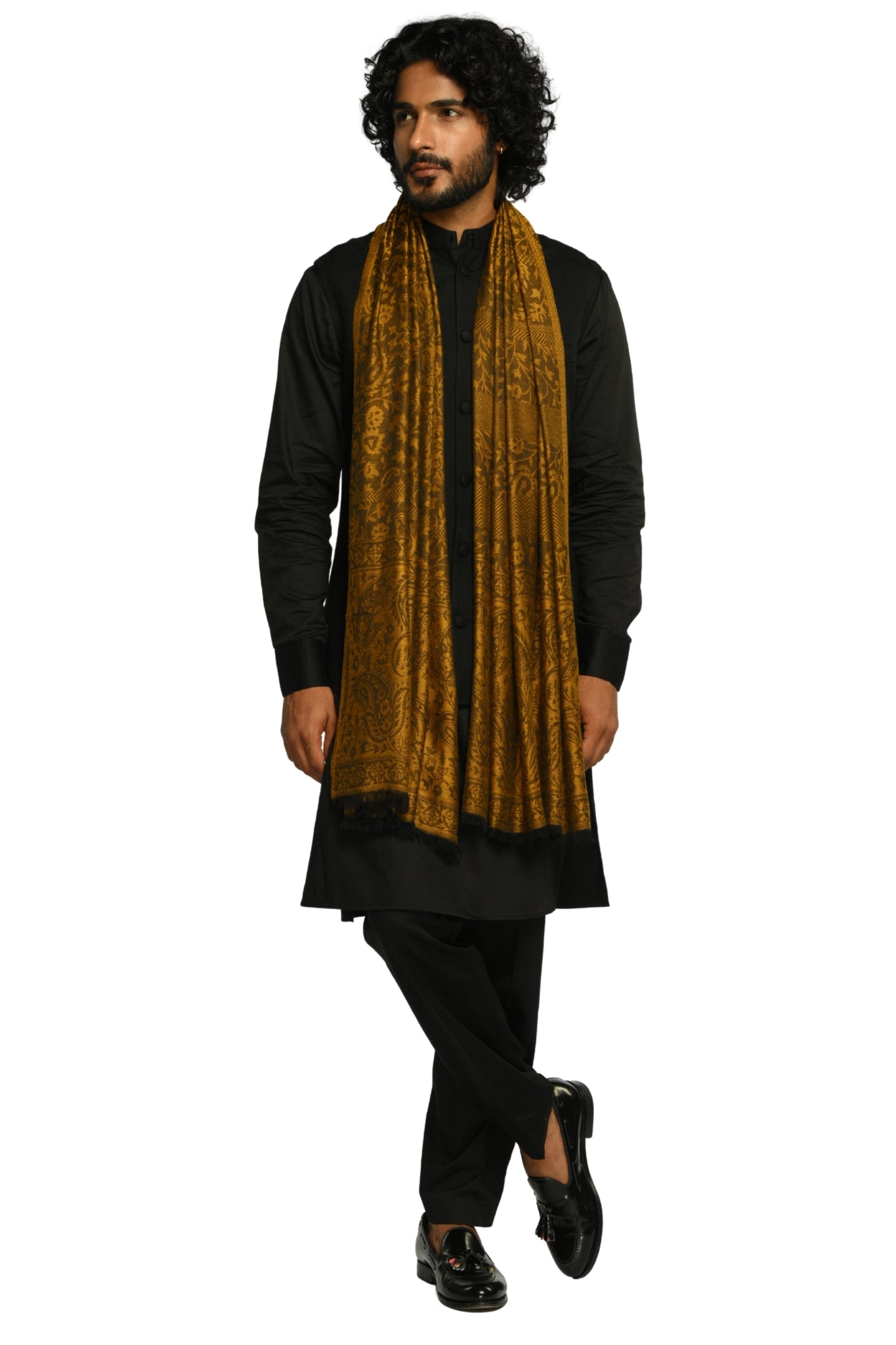 Taroob Heritage Silk Modal Jamawar Stole