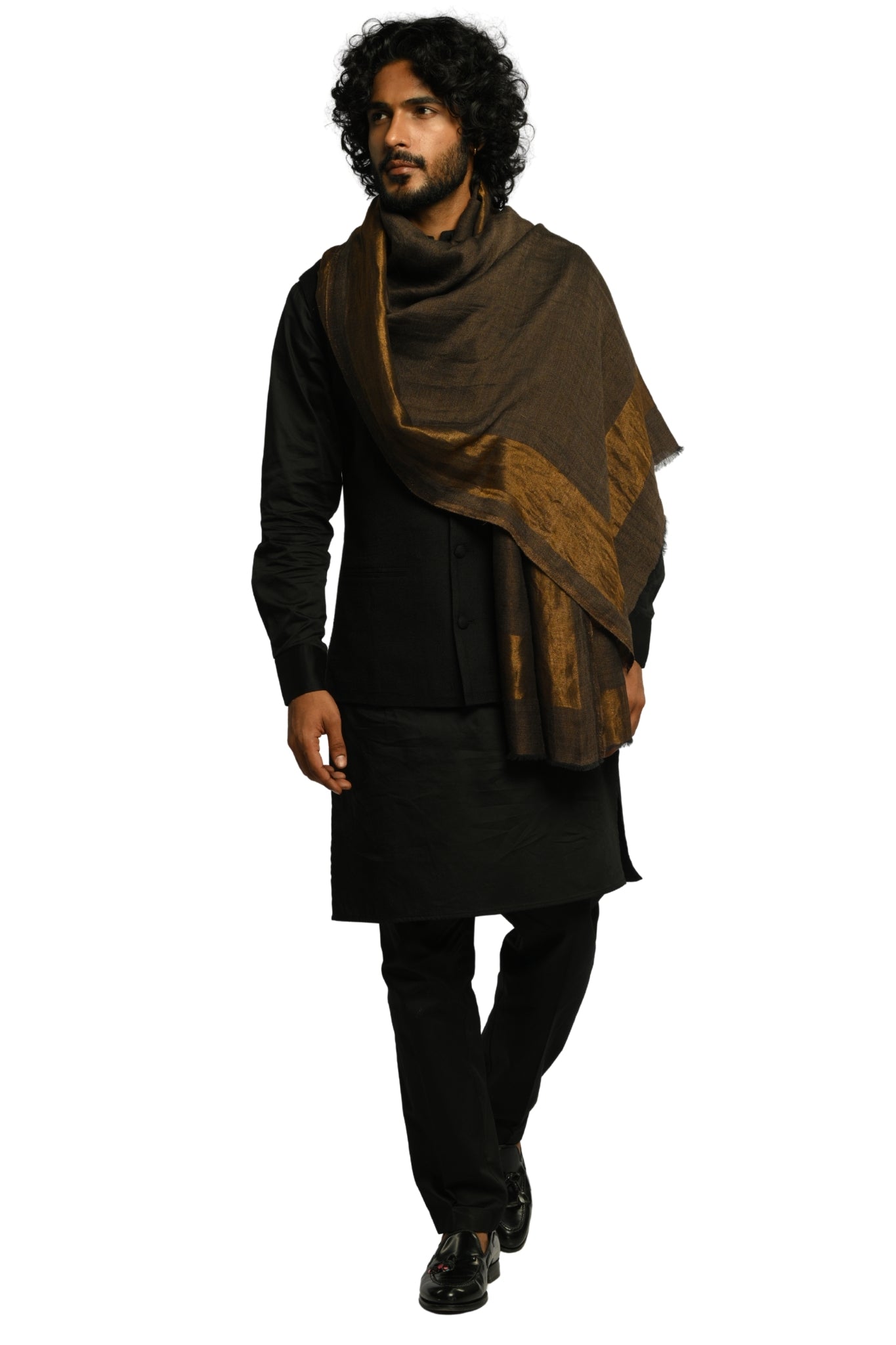 Taroob Wool Glimmer Stole