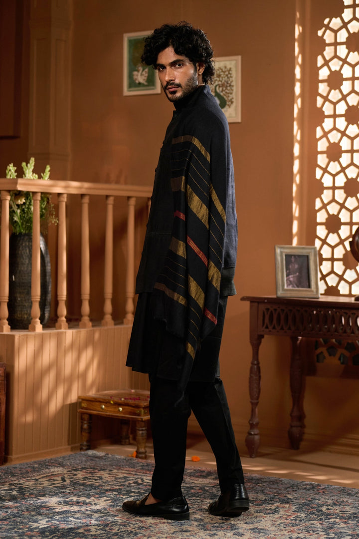 Taroob Pure Pashmina Zari Stole