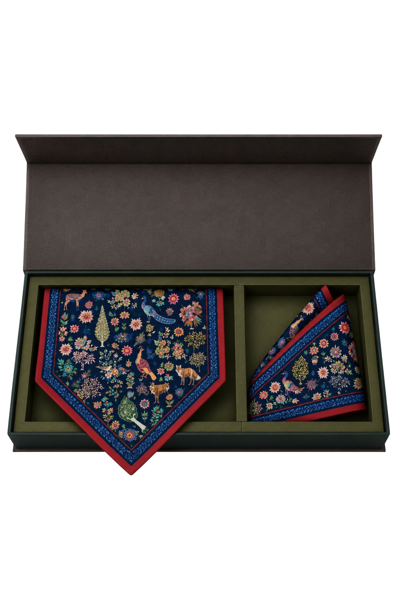 Taroob Gift Set of Pocket Square & Cravat