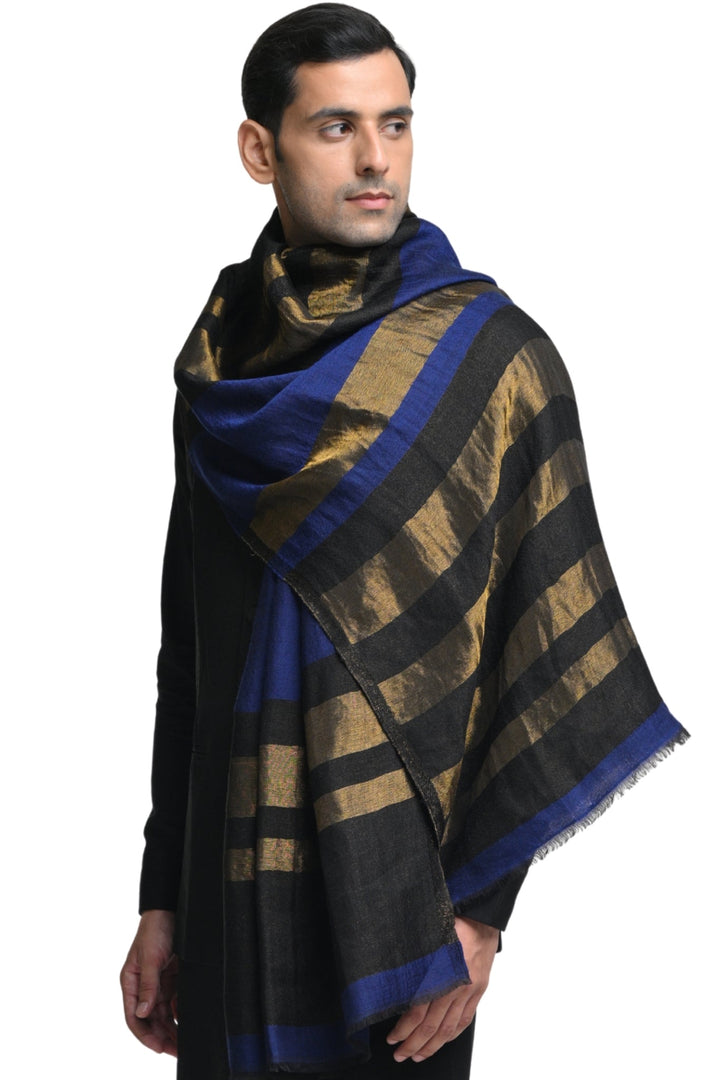 Taroob Uber Rich Wool Zari Stole