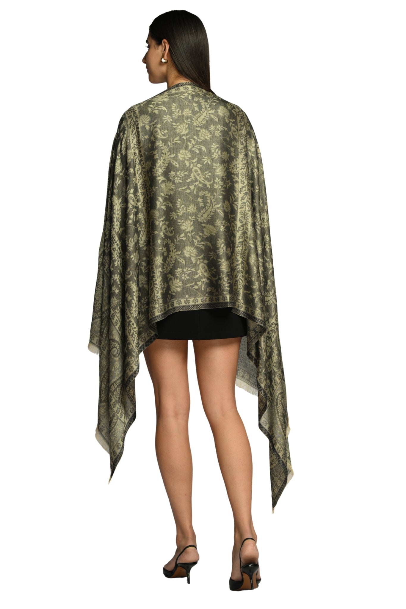 Taroob Heritage Silk Modal Jamawar Stole