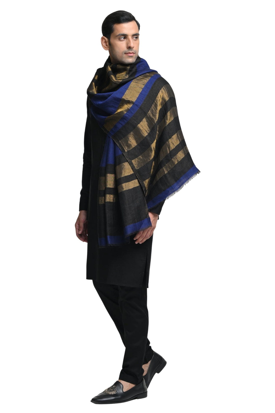 Taroob Uber Rich Wool Zari Stole