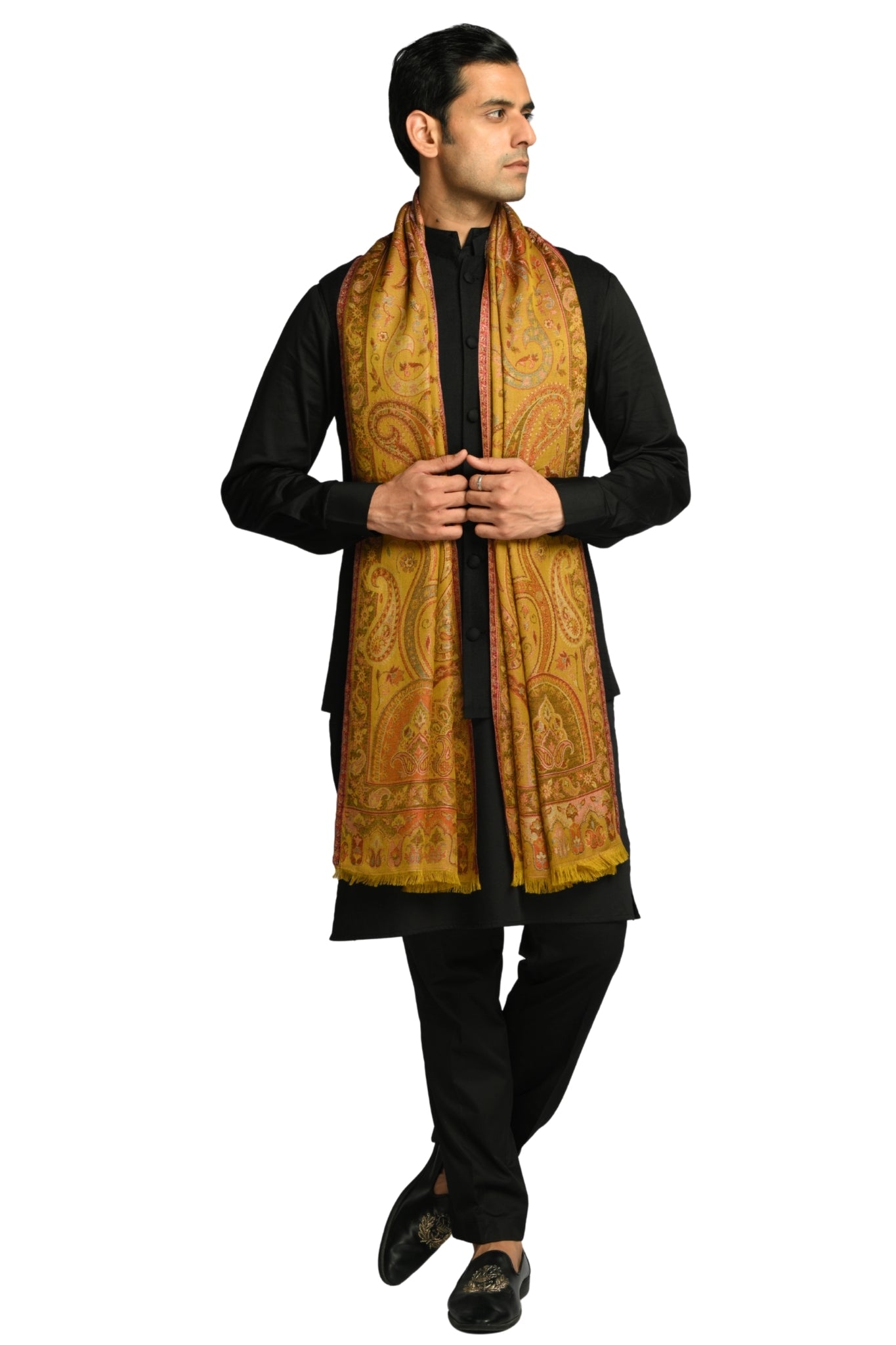 Taroob Silk Shahi Jamawar Stole