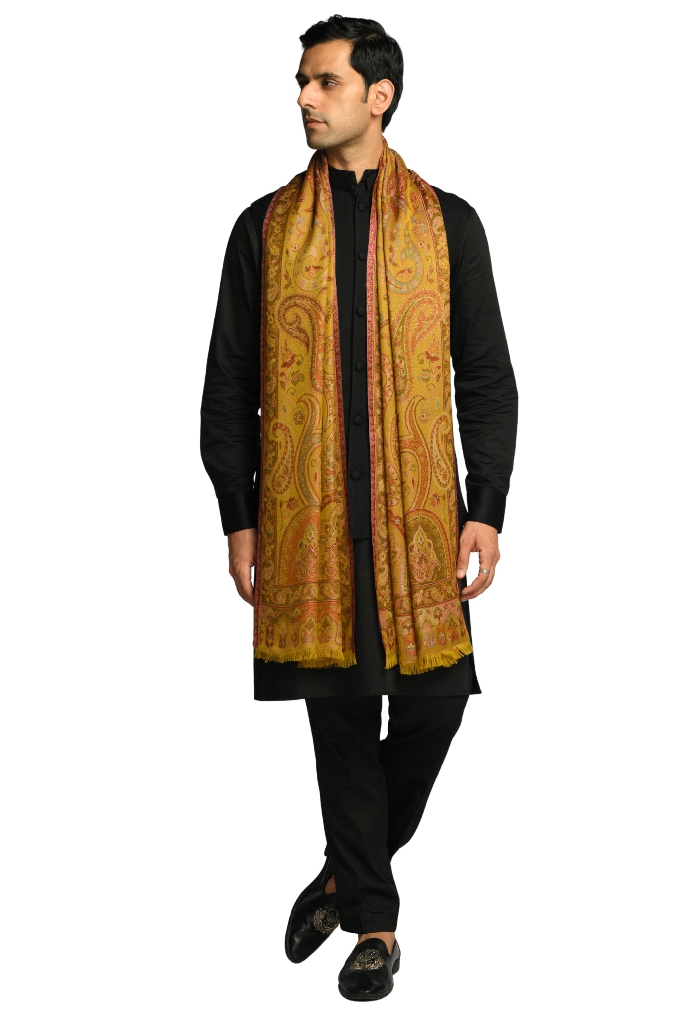 Taroob Silk Shahi Jamawar Stole